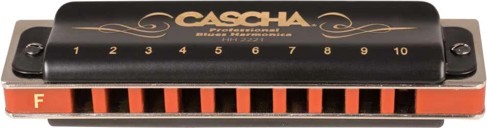 Lūpinė armonikėlė F Cascha Professional Blues Diatonic HH 2221