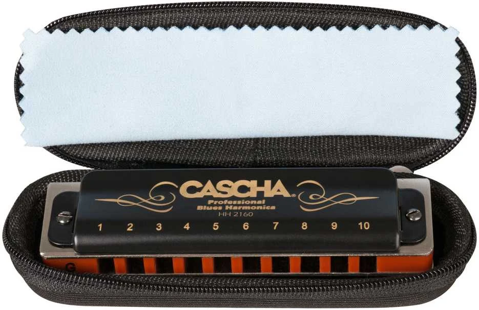 Lūpinė armonikėlė G Cascha Professional Blues Diatonic HH 2160