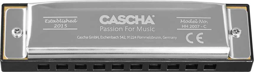 Lūpinės bliuzo armonikėlės komplektas C tonacijoje Cascha Blues HH 1600