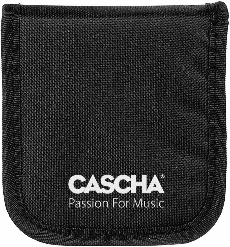 Lūpinių armonikėlių komplektas C-G-A Cascha Special HH 2342, juodas