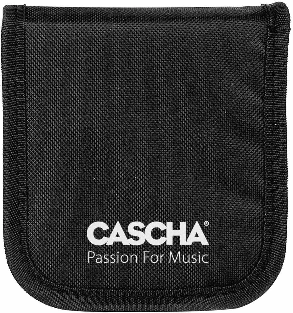 Lūpinių armonikėlių komplektas C-G-A Cascha Special HH 2342, juodas