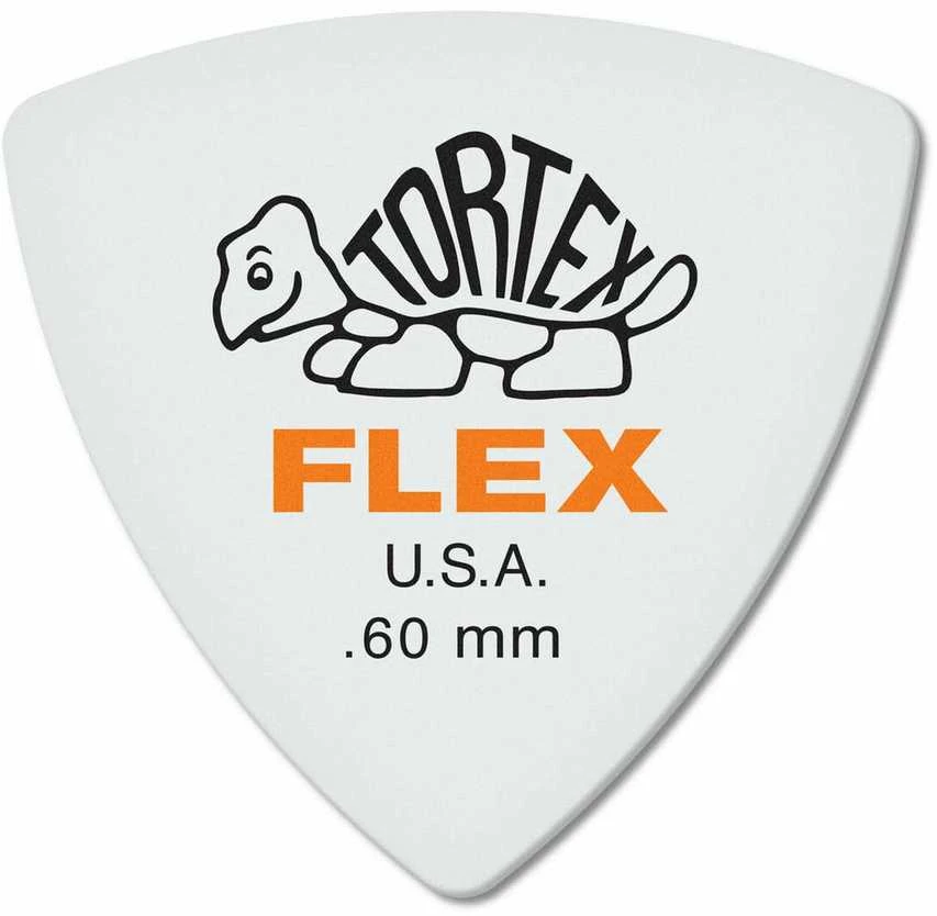 Mediatorių komplektas 0.60 Dunlop Pick Tortex Flex Triangle