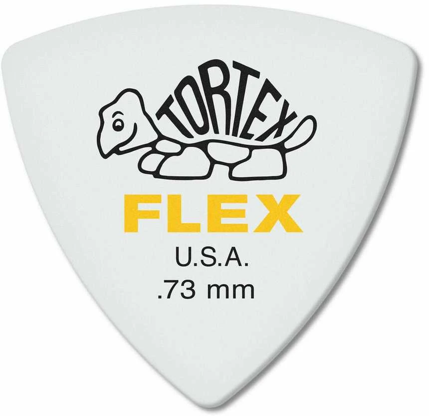 Mediatorių komplektas 0.73 Dunlop Pick Tortex Flex Triangle
