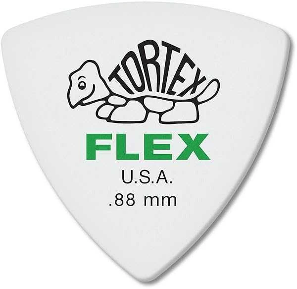 Mediatorių komplektas 0.88 Dunlop Pick Tortex Flex Triangle