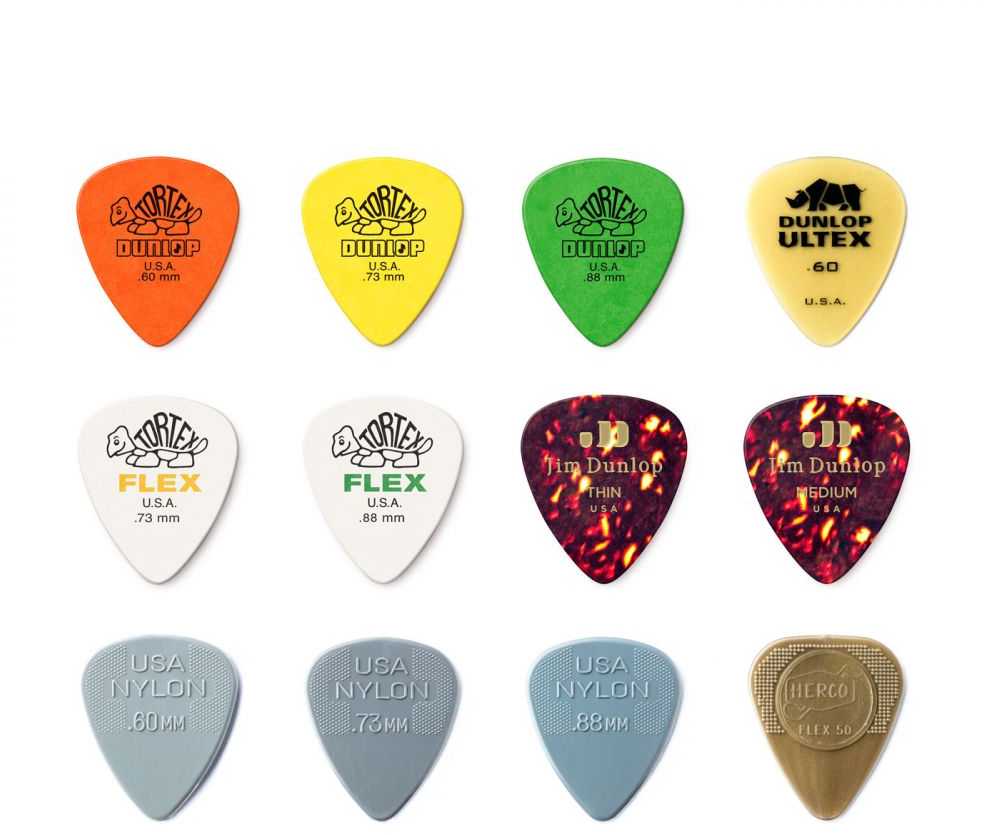 Mediatorių komplektas Dunlop Acoustic PVP112
