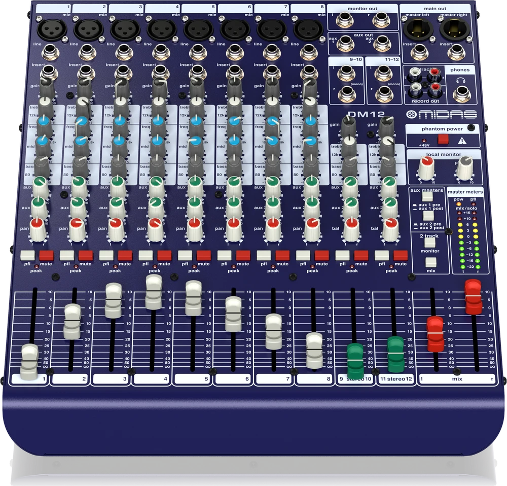 Midas Interactive Analoginis garso pultas Midas DM12