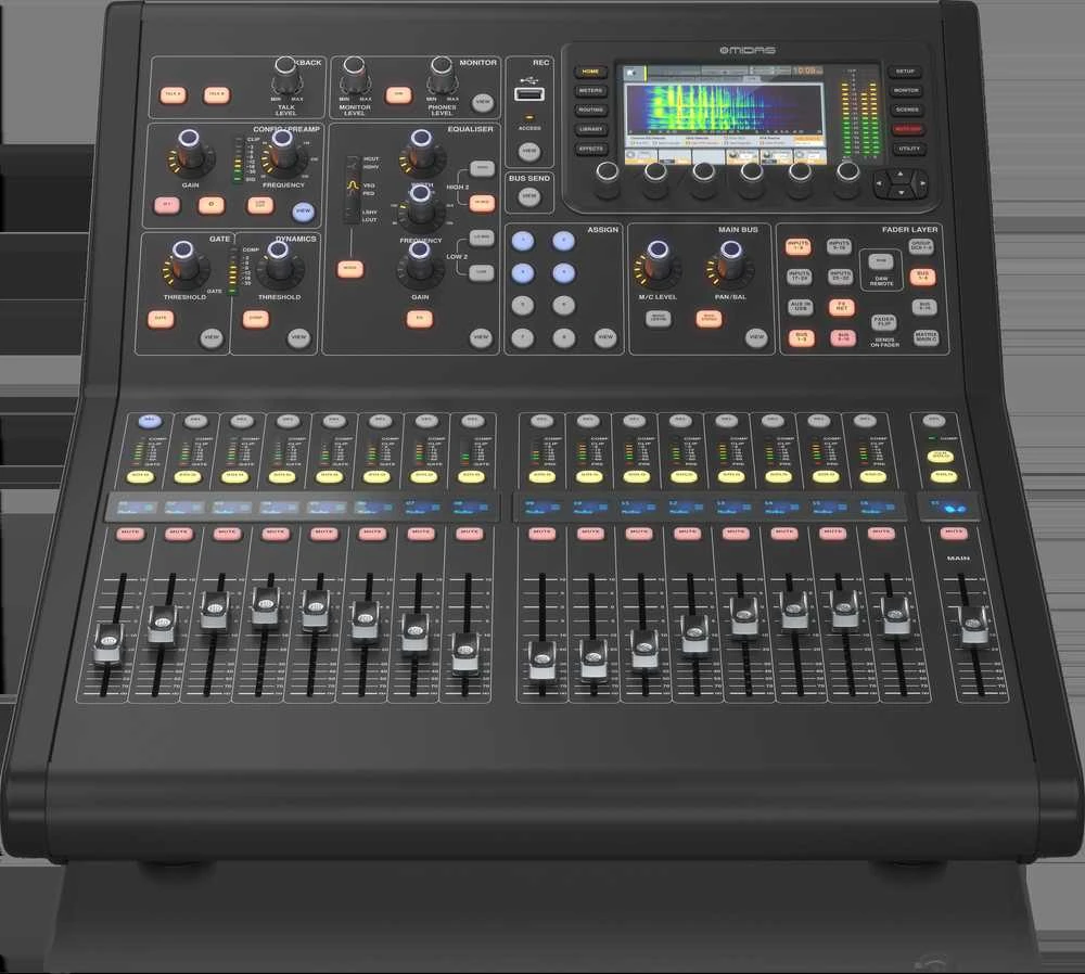 Carruzzo Midas Interactive Skaitmeninis garso pultas Midas M32R Live