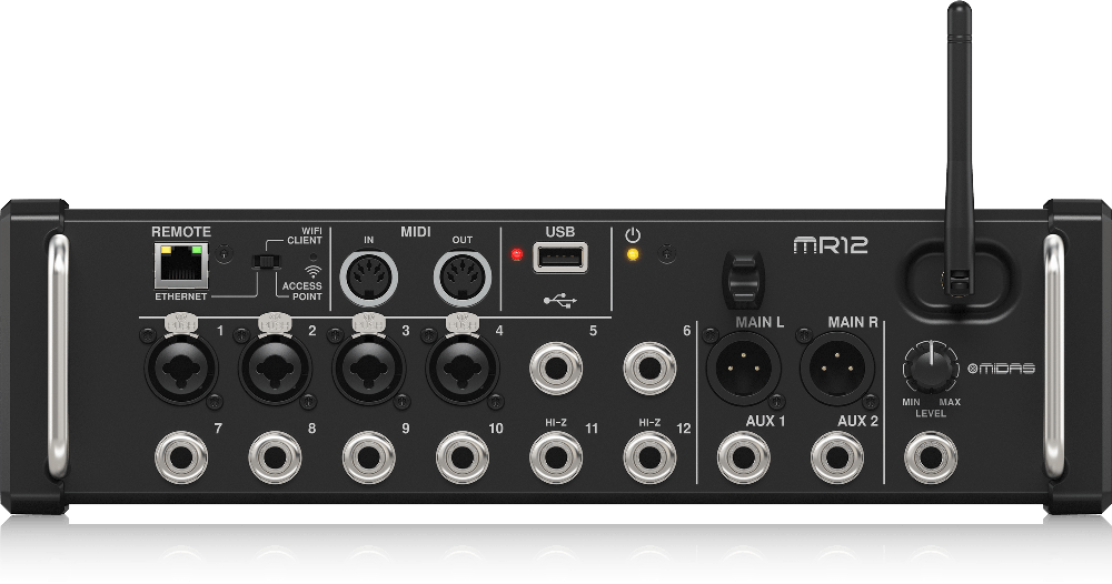 Midas Interactive Skaitmeninis garso pultas Midas MR12