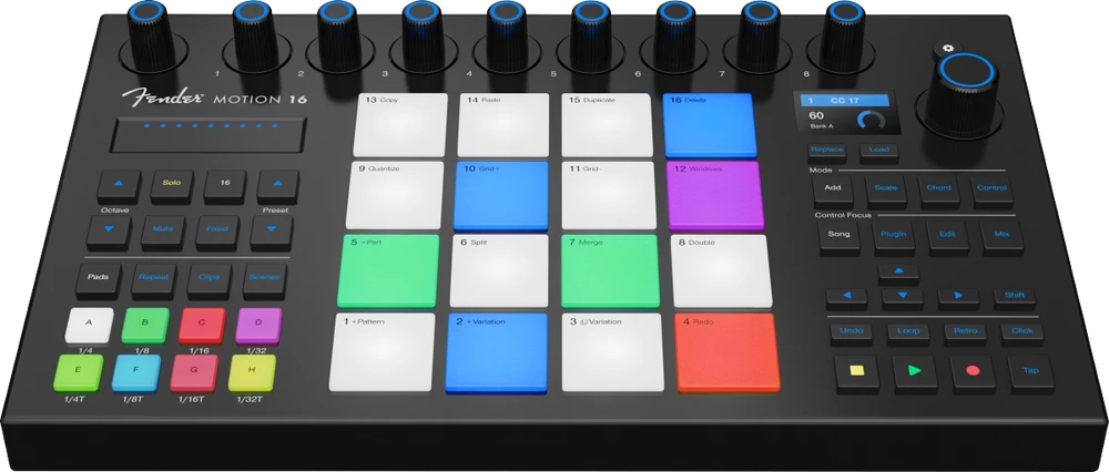 Midi valdiklis Fender Motion 16