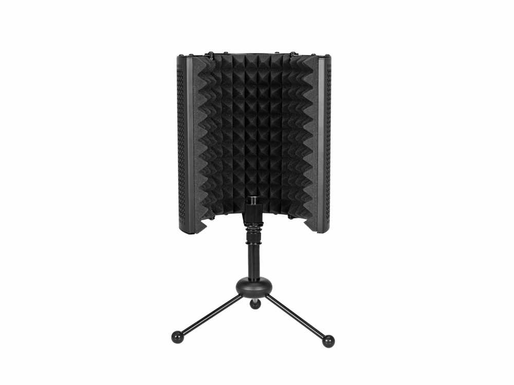 Mikrofono akustinis skydas su stovu Omnitronic AS-04