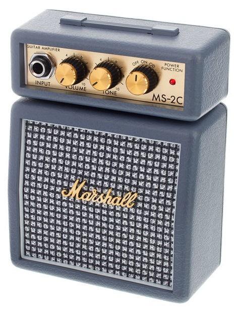 Mini stiprintuvas elektrinei gitarai Marshall MS-2C