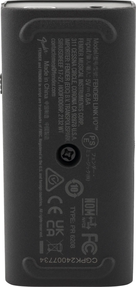 Mobili USB garso įrašymo sąsaja Fender Link I/O