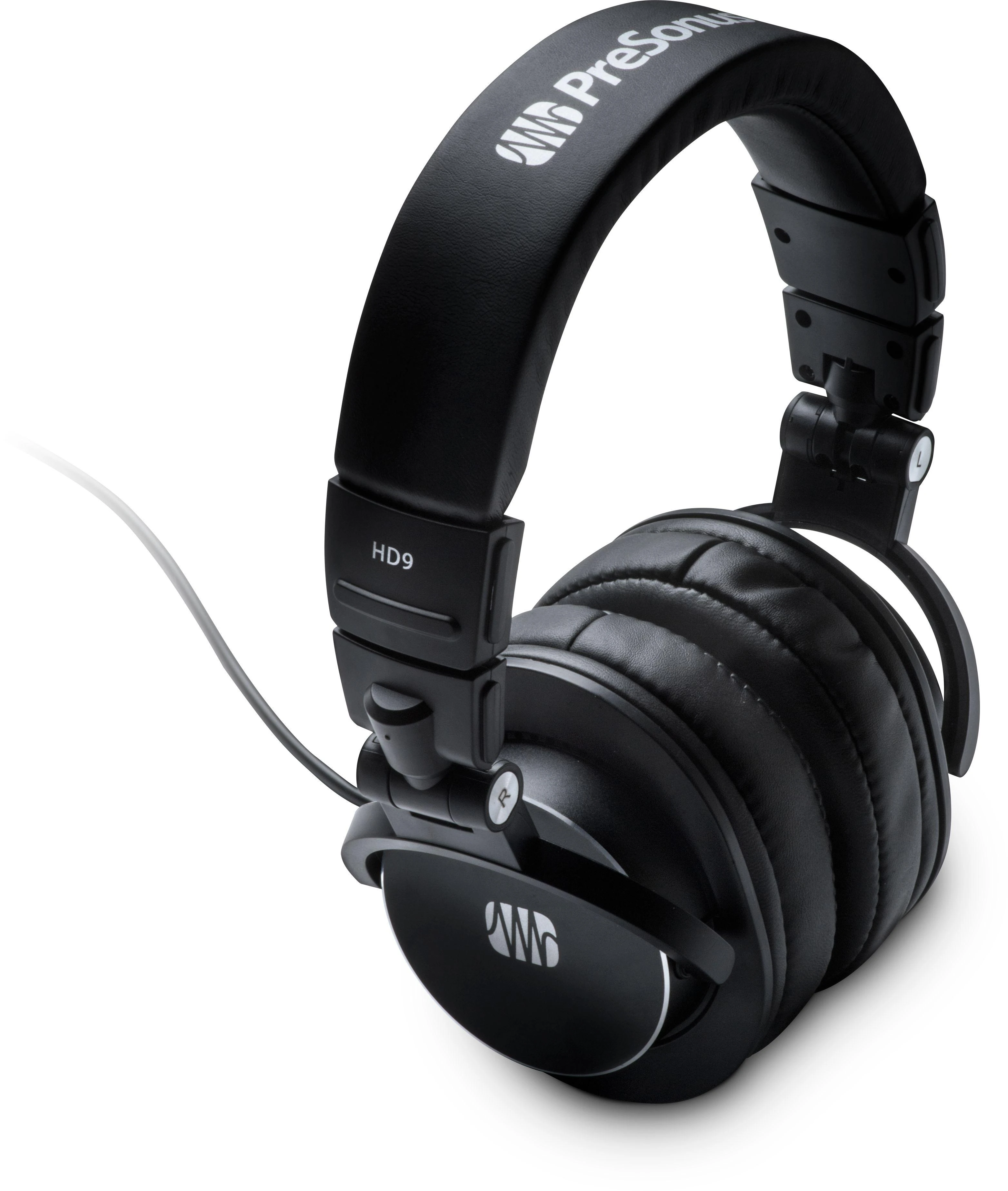 Presonus HD9 monitorinės ausinės kampu