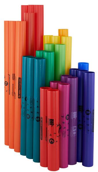 Mušamieji vamzdžiai Boomwhackers MG-BW Set 4 su Move&Groove dėklu
