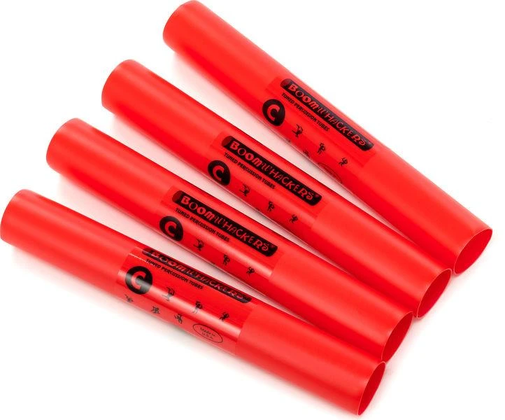 Mušamieji vamzdžiai Boomwhackers MG-BW Set 3 su Move&Groove dėklu