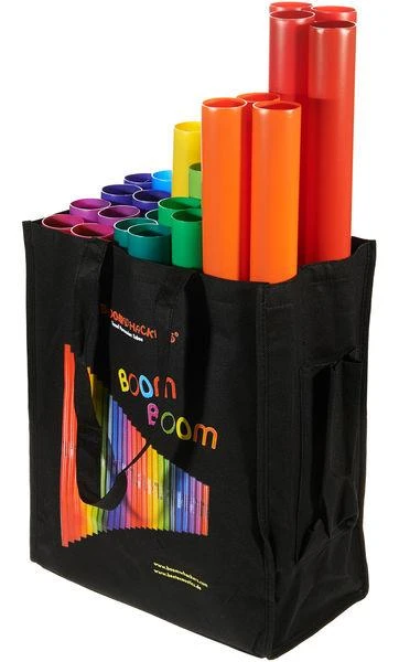 Mušamieji vamzdžiai Boomwhackers MG-BW Set 1 su Move&Groove dėklu