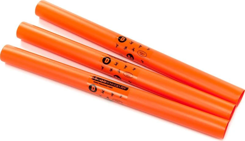 Mušamieji vamzdžiai Boomwhackers MG-BW Set 3 su Move&Groove dėklu