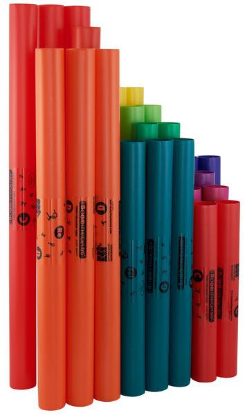 Mušamieji vamzdžiai Boomwhackers MG-BW Set 4 su Move&Groove dėklu