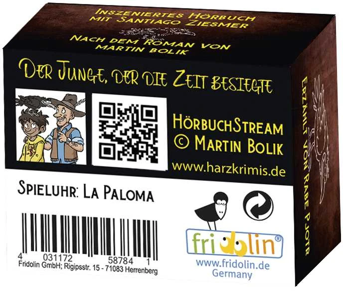 Muzikinė dėžutė Fridolin La Paloma, Der Junge, der die Zeit besiegte