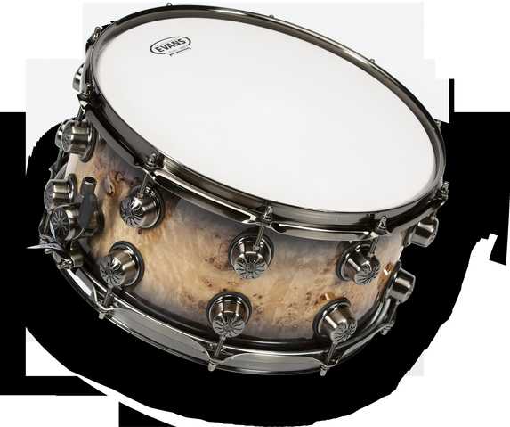Natal Drums Solinis būgnas 14"x7" Natal Mappa Burl SD-MBB-BS47