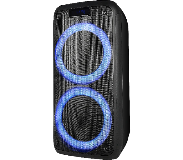 Ibiza FREESOUND400 NEŠIOJAMA GARSO SISTEMA SU AKUMULIATORIUMI BLUETOOTH/USB/TF/RC, 2X 8′′