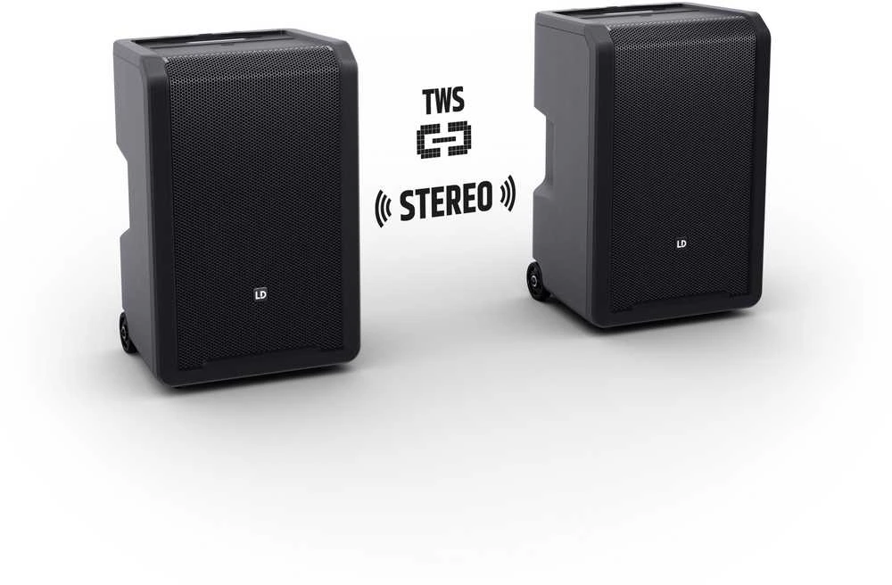 LD Systems ANNY 10 HHD 2 B5 - 10 Portable battery-powered Bluetooth PA System with mixer and 2x wir