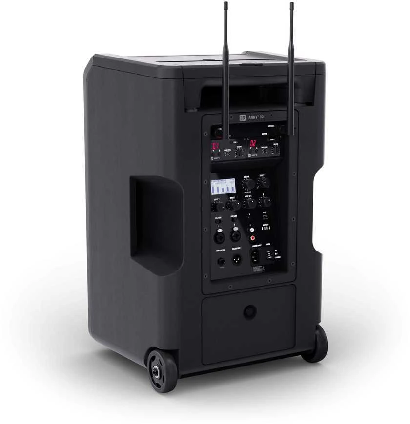 LD Systems ANNY 10 HHD 2 B5 - 10 Portable battery-powered Bluetooth PA System with mixer and 2x wir