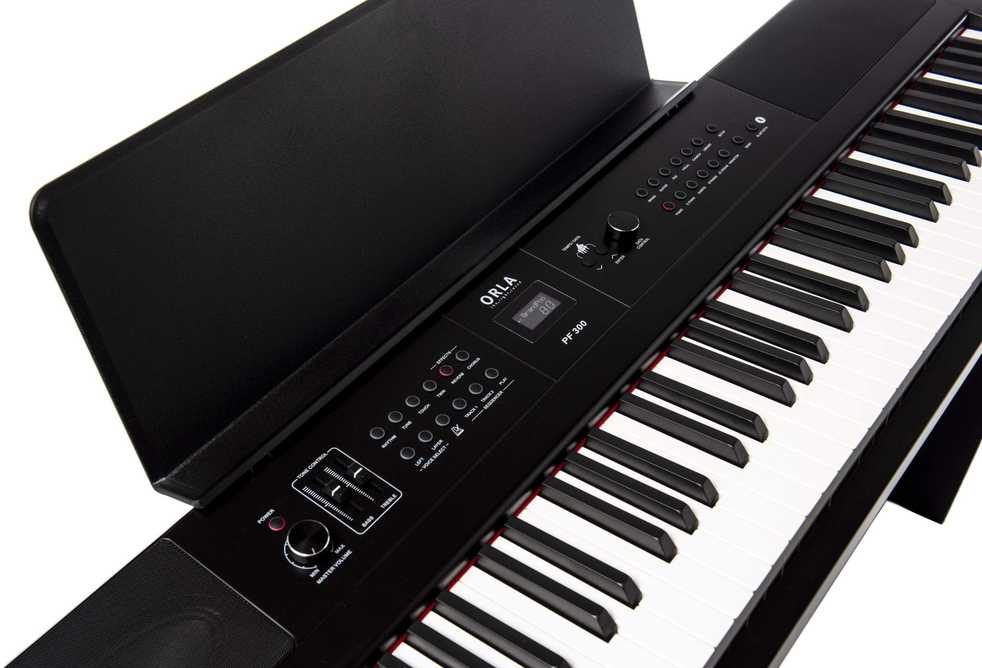 Nešiojamas sk. pianinas ORLA PF300 BK
