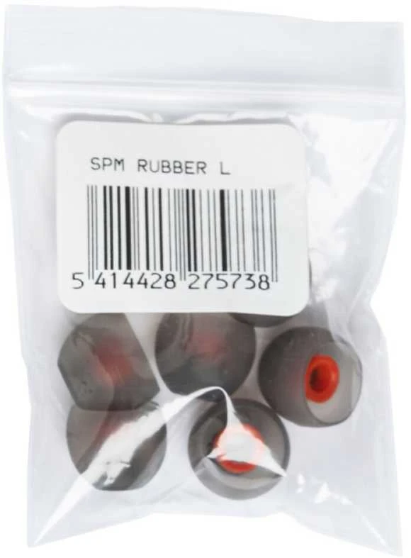 Pakaitinės kempinėlės-paduškėlės ausinėm Stagg SPM RUBBER L (3 poros)