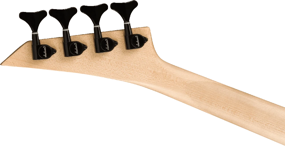 Pamažinto dydžio bosinė gitara Jackson JS Concert Bass Minion JS1X, sidabrinė