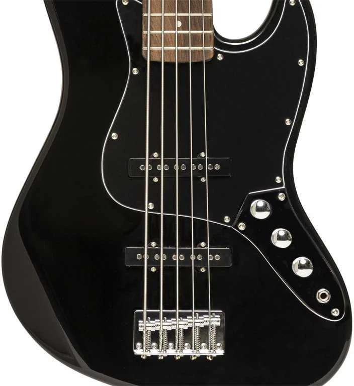 Penkiastygė bosinė gitara Stagg SBJ-30 BLK 5S