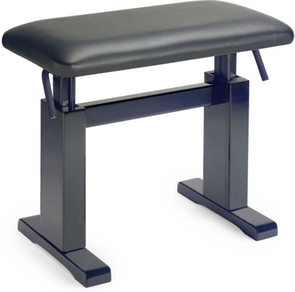 Pianino kėdutė Stagg PBH 780 BKM LBK (natūrali oda)