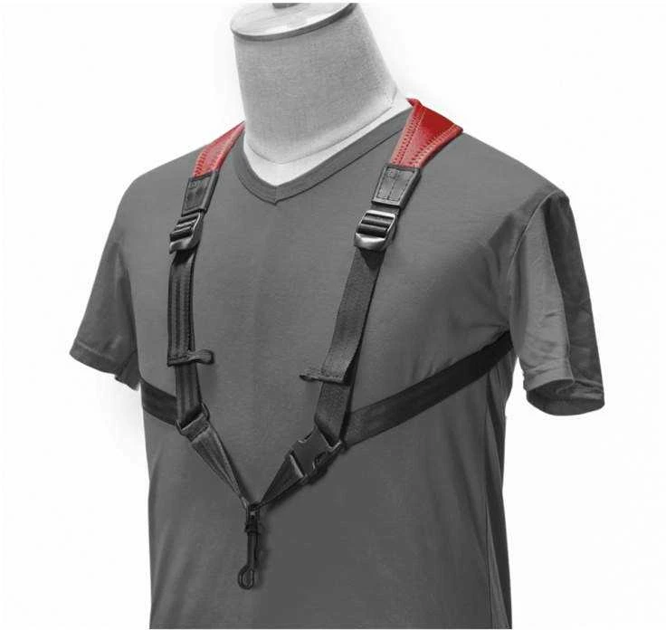 Saksofono diržas Stagg HARNESS J RD