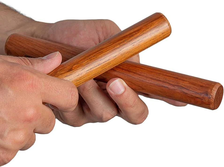Raudonmedžio toninės lazdelės Sela Rosewood Claves, SE 281, 20mm diametro