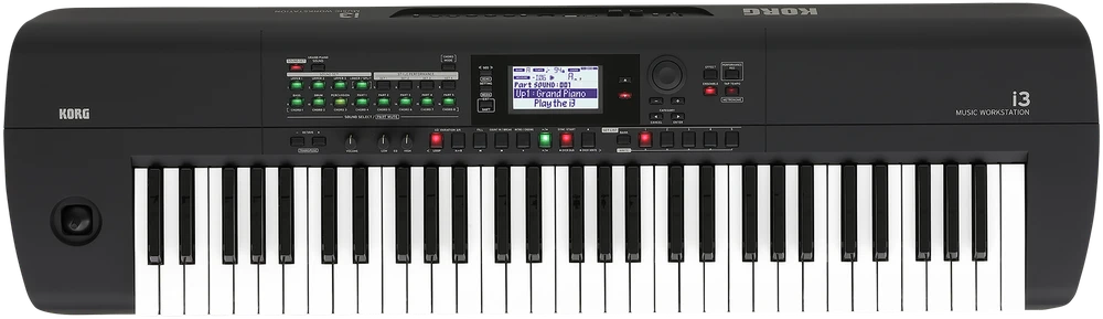 Sintezatorius Korg i3 juodas