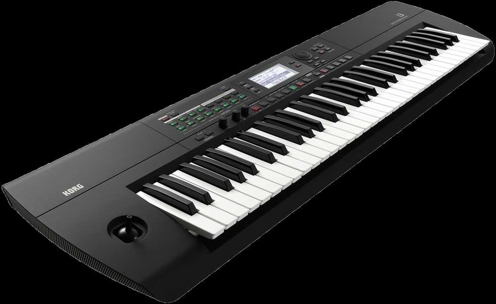 Sintezatorius Korg i3 juodas