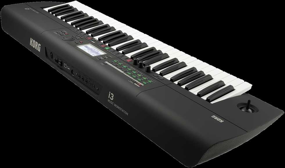 Sintezatorius Korg i3 juodas