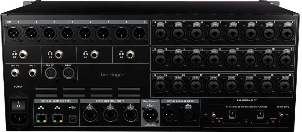 Skaitmeninis garso pultas Behringer Wing Rack