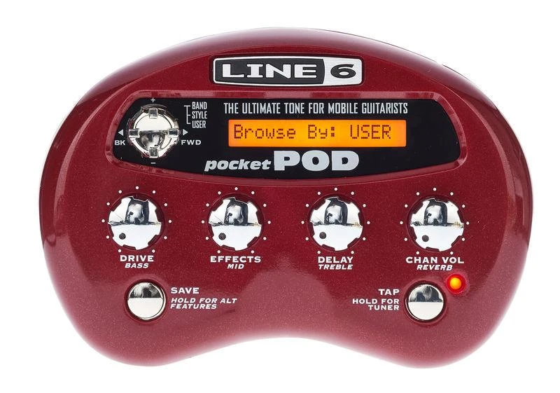 Skaitmeninis gitaros efektų blokas Line6 POCKETPOD
