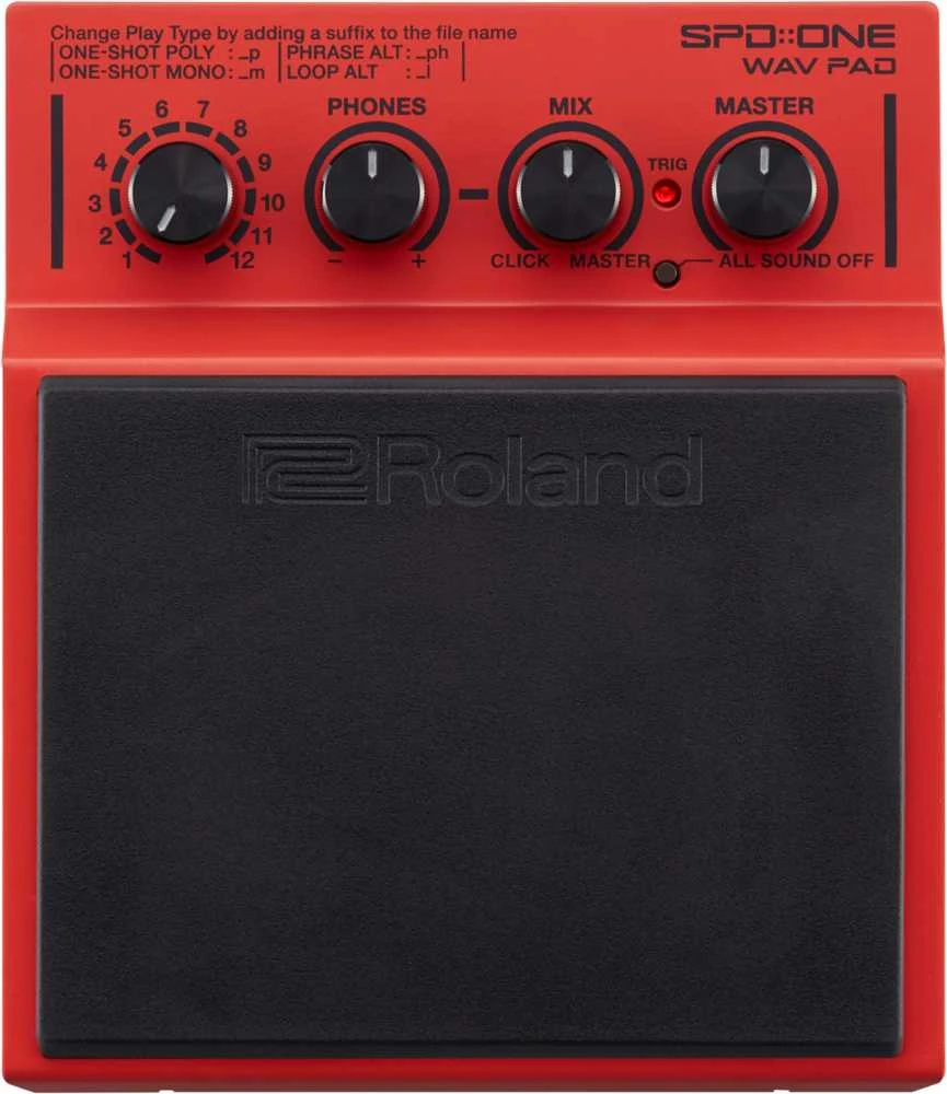 Kelioninis Skaitmeninis perkusijos pad'as Roland SPD: ONE WAV