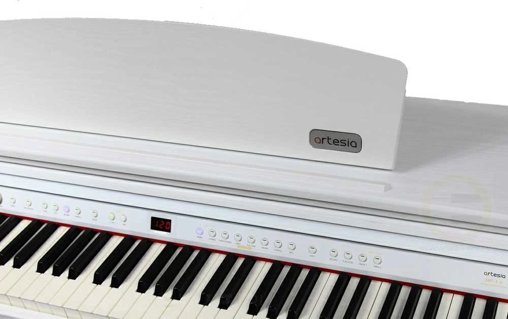 Artesia DP-3+ 88-klavišų elektrinis pianinas, Baltas