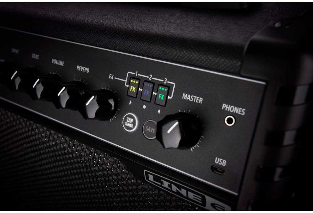 Skaitmeninis stiprintuvas el. gitarai Line6 SPIDER V20 II