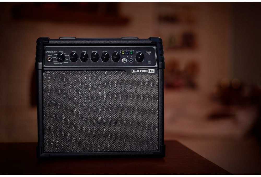 Skaitmeninis stiprintuvas el. gitarai Line6 SPIDER V20 II