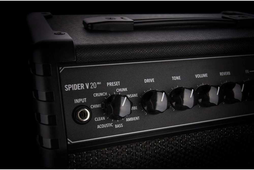 Skaitmeninis stiprintuvas el. gitarai Line6 SPIDER V20 II