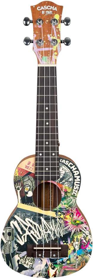 Soprano ukulelė Cascha Art Urban HH 2600
