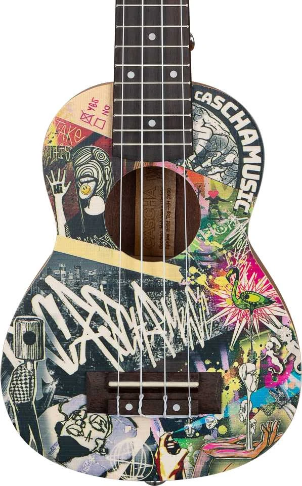 Soprano ukulelė Cascha Art Urban HH 2600