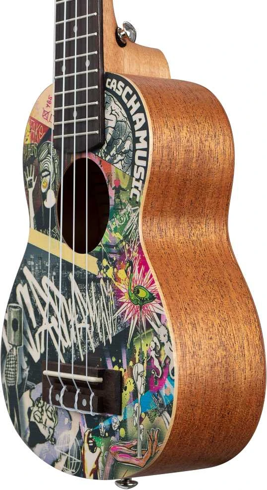 Soprano ukulelė Cascha Art Urban HH 2600