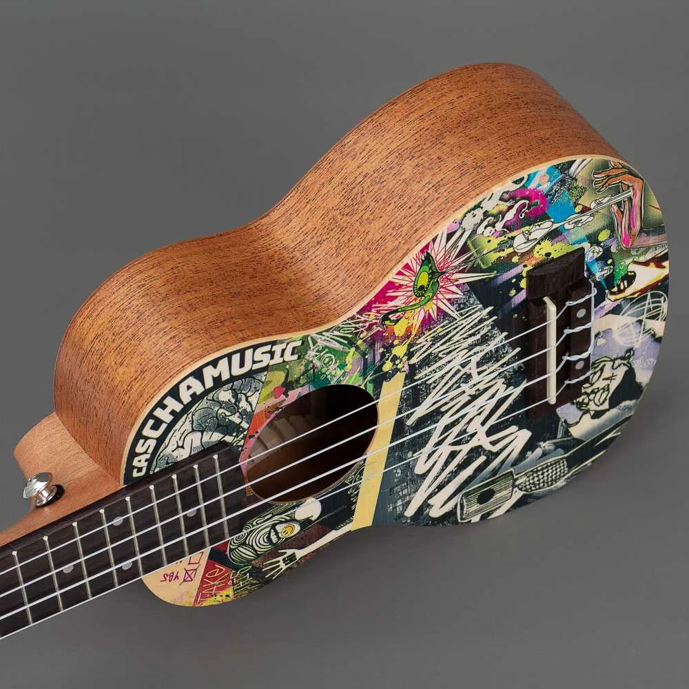 Soprano ukulelė Cascha Art Urban HH 2600