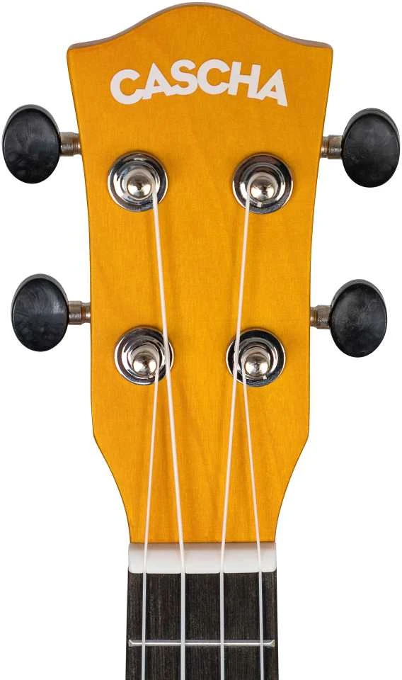 Soprano ukulelė Cascha Linden geltona HH 3964