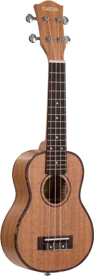 Soprano ukulelė Cascha Mahogany HH 2026